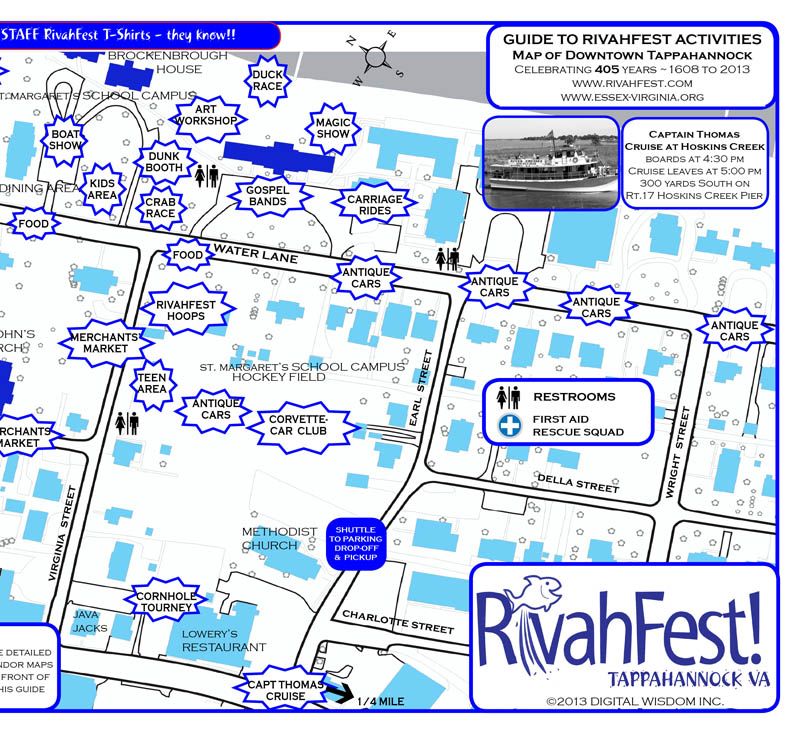 Map of RivahFest - Right side